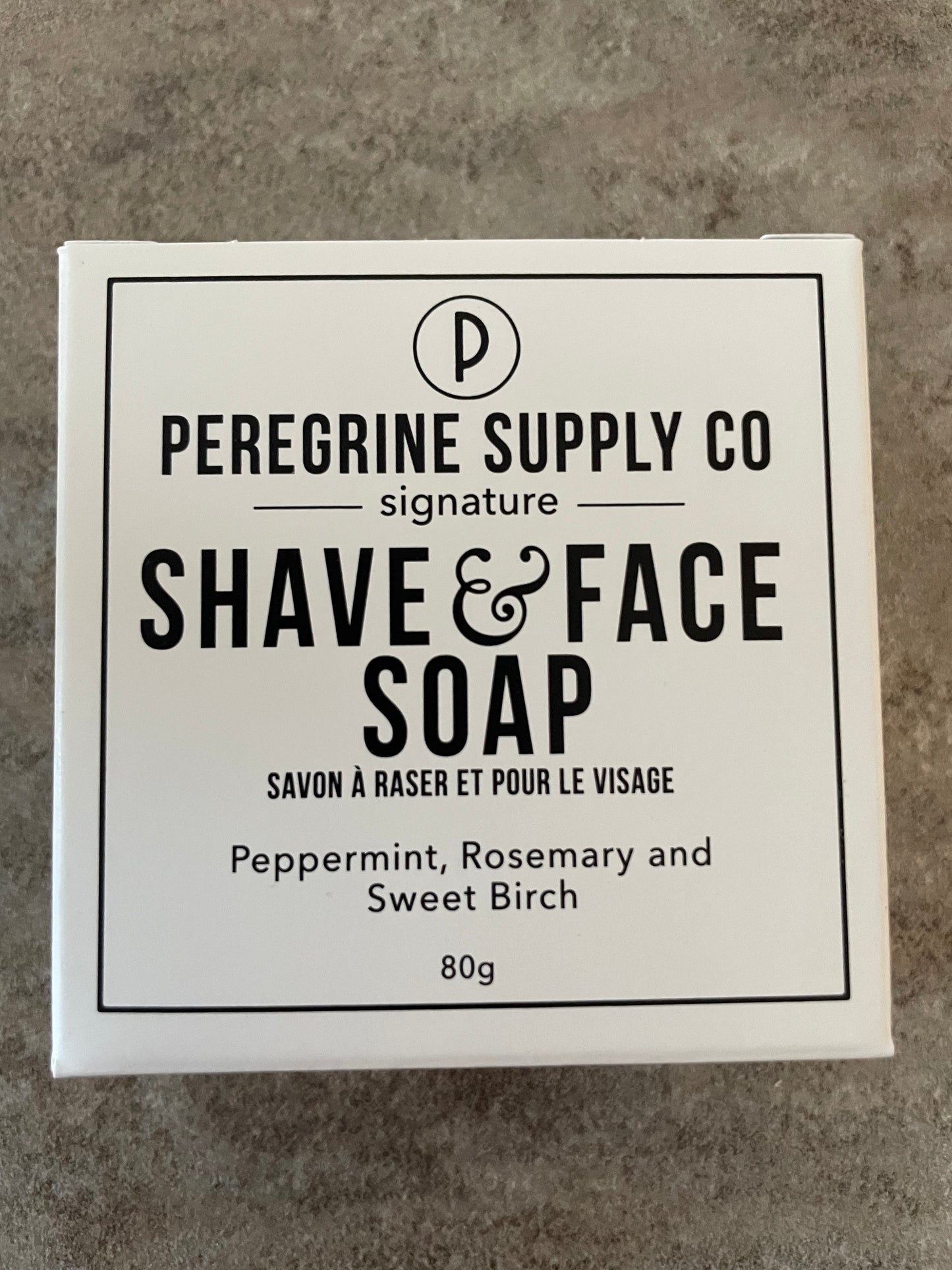 Shave & Face Soap - Peppermint, Rosemary & Sweet Birch