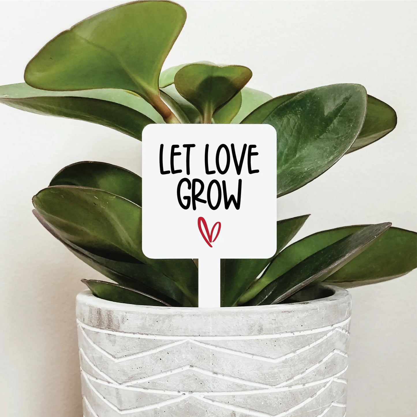KDC Let love grow - Plant Marker