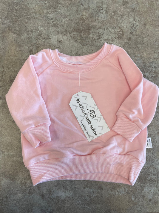 PAM - Bamboo French Terry Sweater - Pink