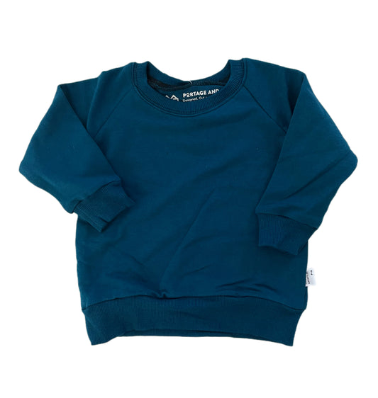 PAM - Bamboo French Terry Sweater - Teal