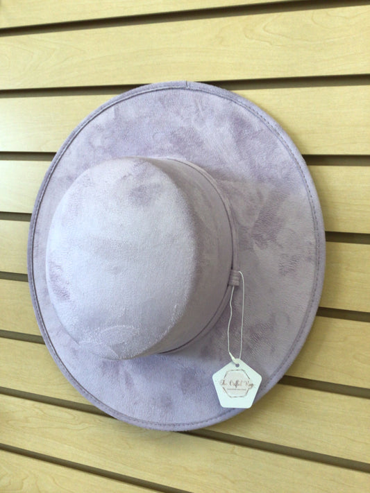 Women’s Flat Top Hat - Lilac