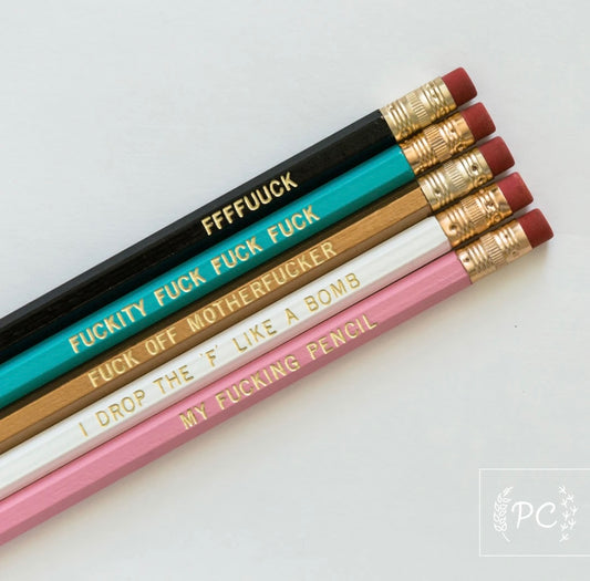 PCP0612-008 “F-bomb” pencils