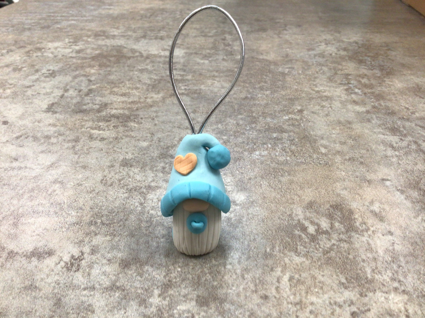 CYC-01 Clay Gnome Ornament “Blue Baby’s 1st”