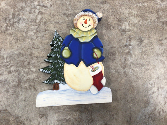 YE-37 Snowman shelf sign