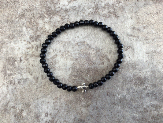 KH - Gemstone Anklet (Cross)