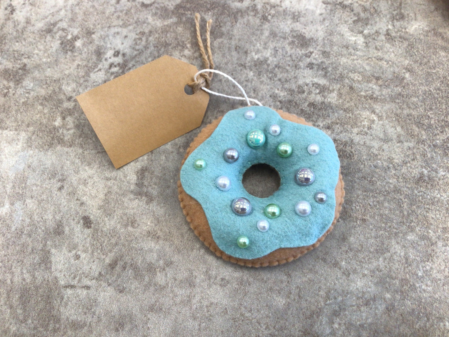 SBS-014 Doughnut Ornament “Blue”