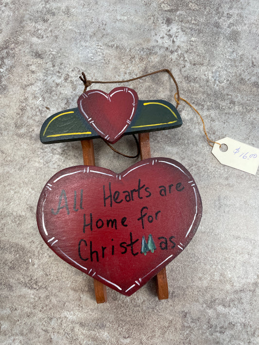 YE-16 Ornament - Wooden hand painted