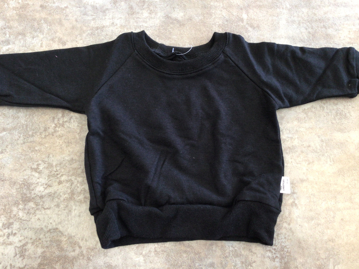 PAM - Bamboo French Terry Sweater - Black