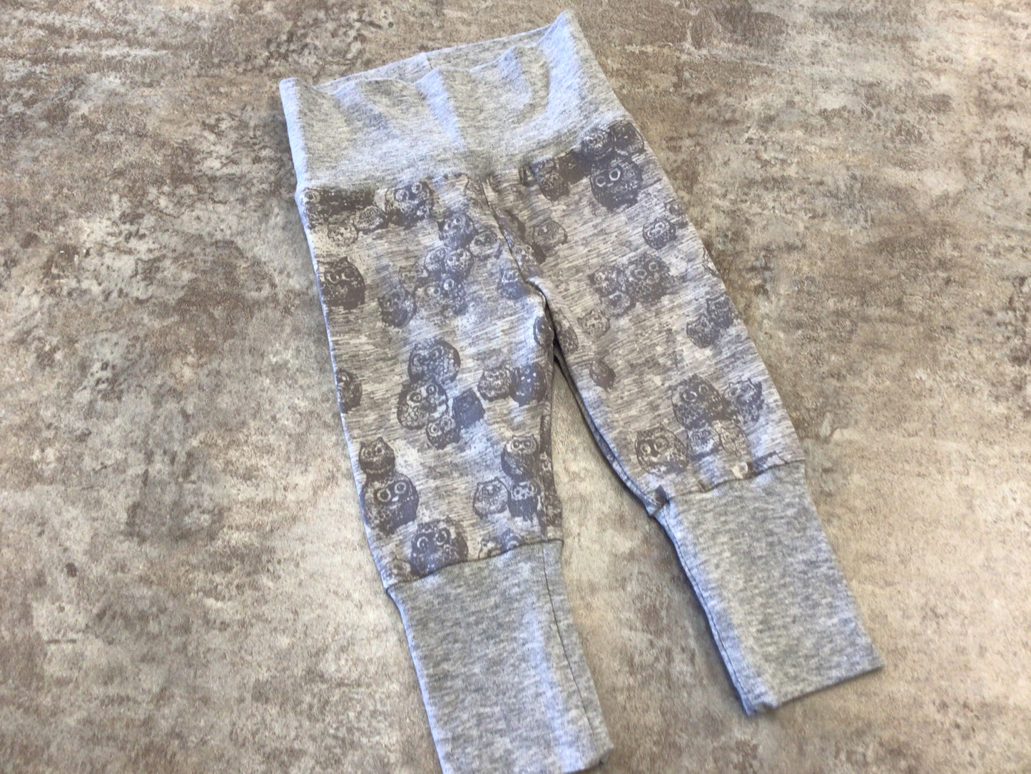 PPC Grow With Me Pants “Owls” NB-9 months