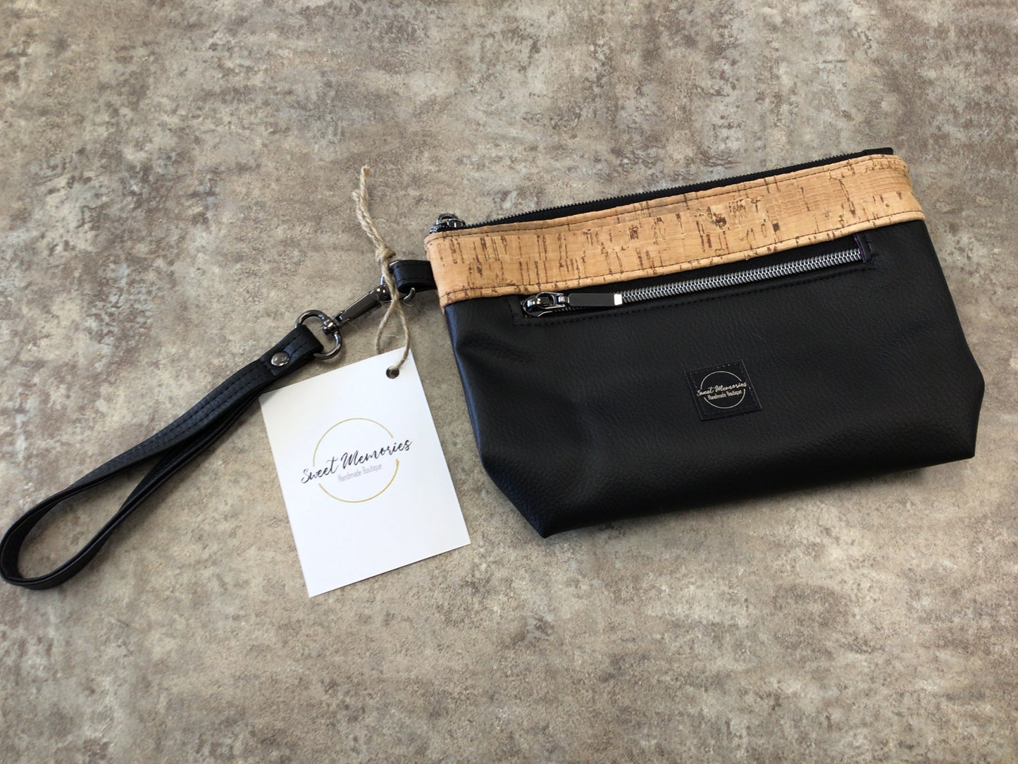 SWE-63 Black Wristlet Clutch